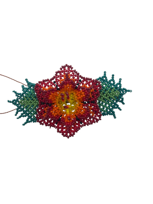 Broche perles Florrojag08