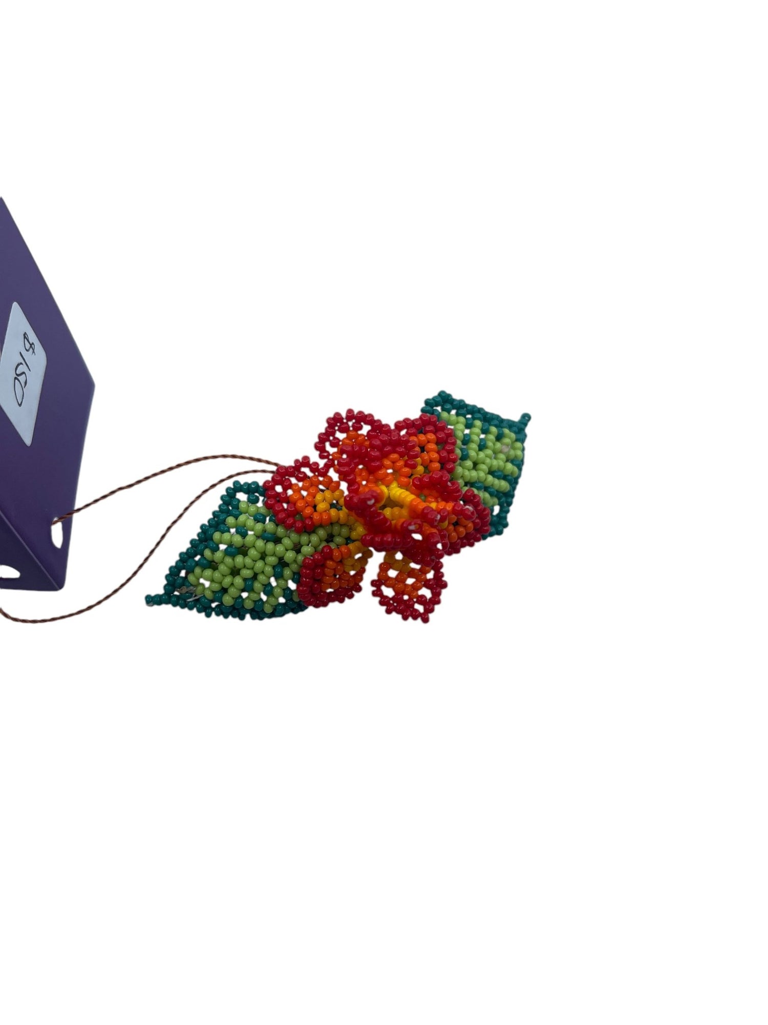 Broche en perles Florrojach09