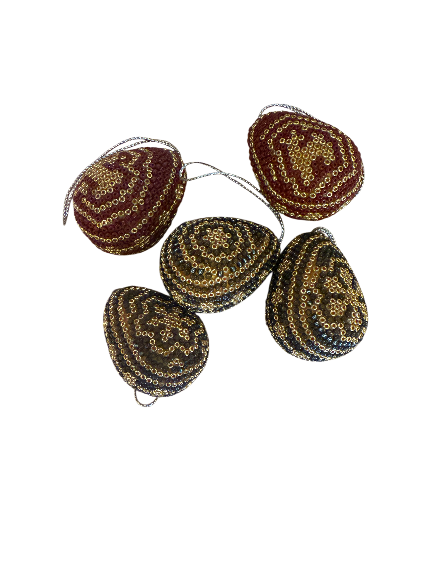 Mini Oeufs Chaquira - Art Huichol