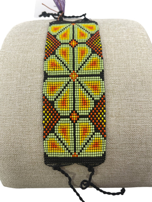 PC01Bracelet de perles orange