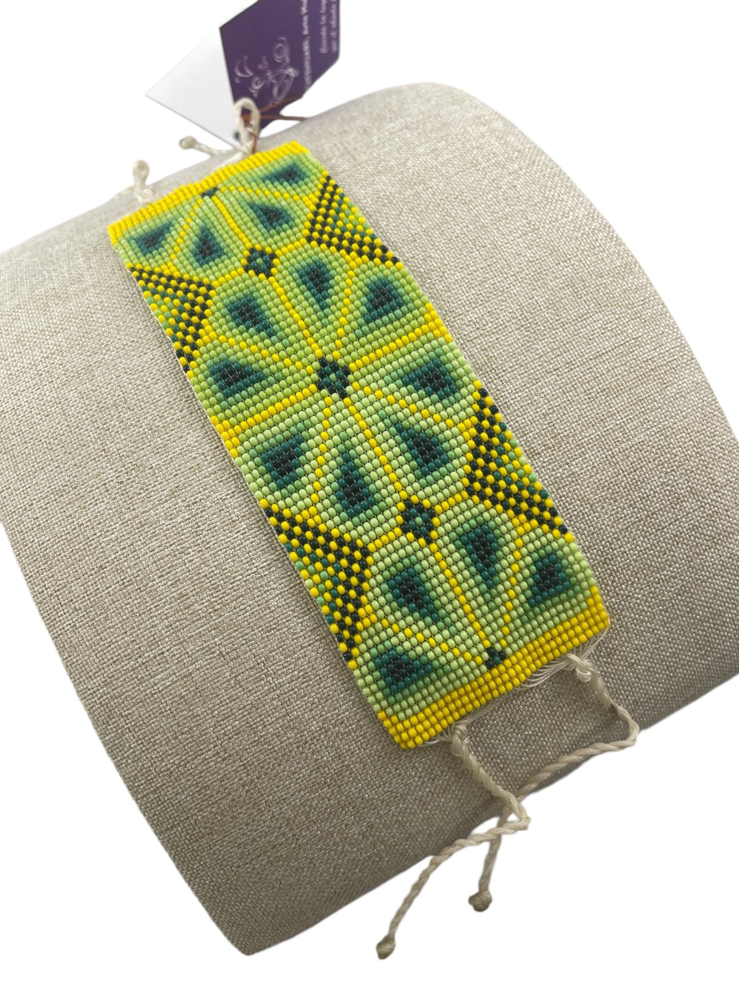 PC01Bracelet de perles vertes