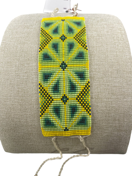 PC01Bracelet de perles vertes