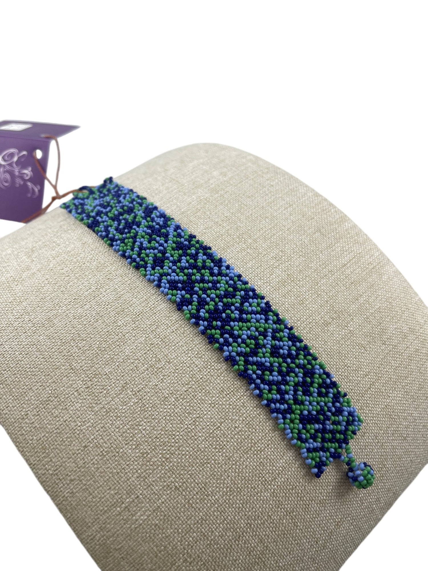 Bracelet de perles PC03bleu