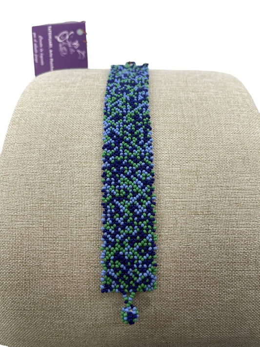 Bracelet de perles PC03bleu