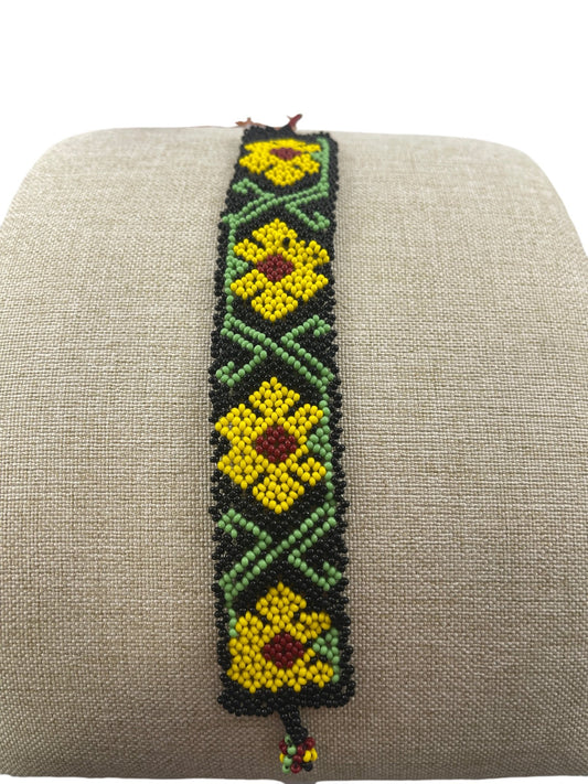 Bracelet de perles PC03flores