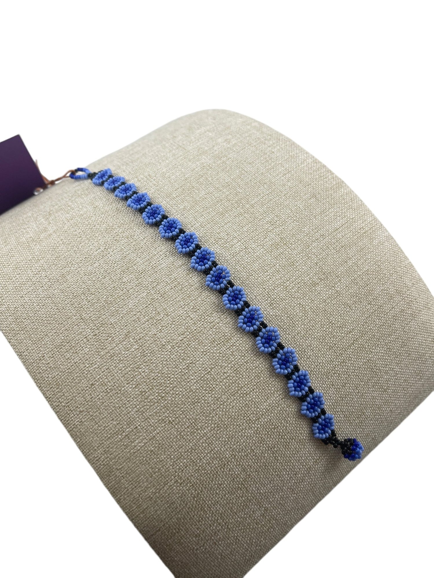 Bracelet de perles PC06bleu