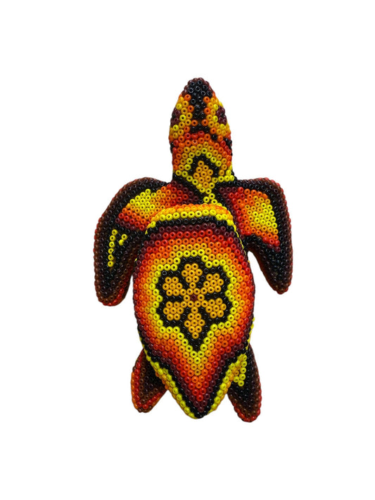 Tortuga de Chaquira FCH06 - TATEHUARI, arte huichol