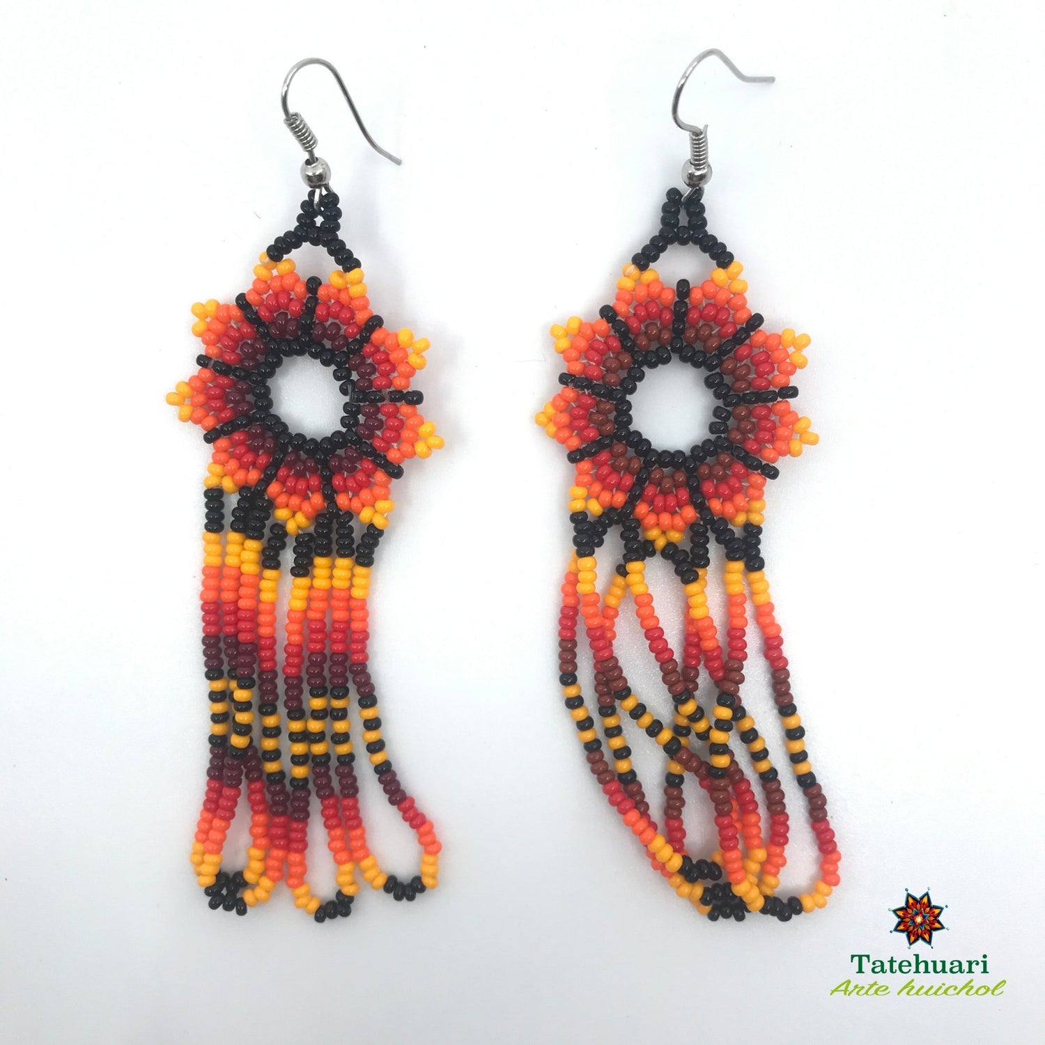 Beaded earrings Achflro01
