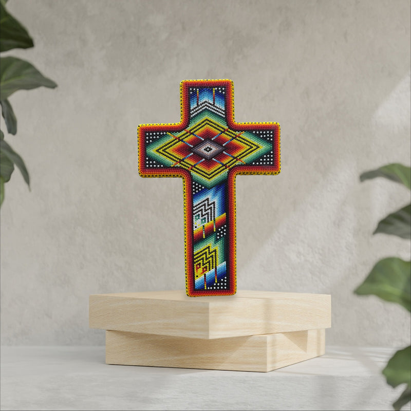 Large bead cross CRZCHG01