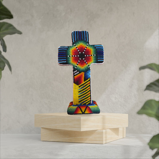 Croix de perles moyennes CRZCHM02