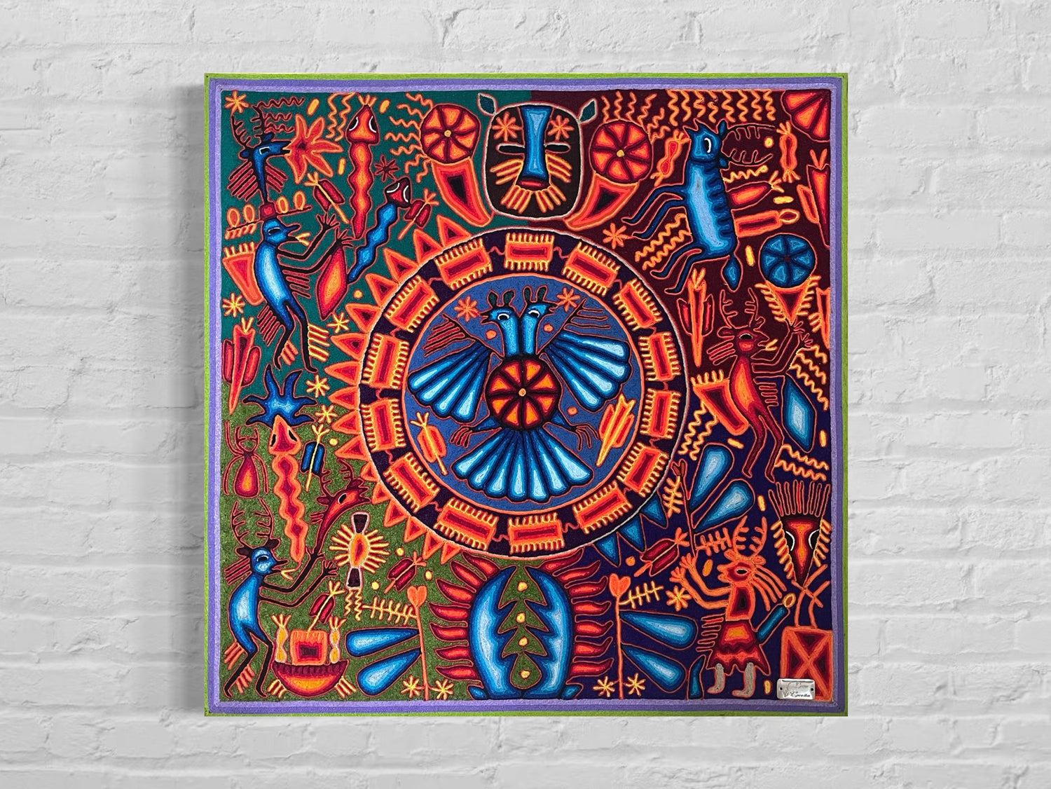 Photo ou Tableau de Fil 80 X 80 cms