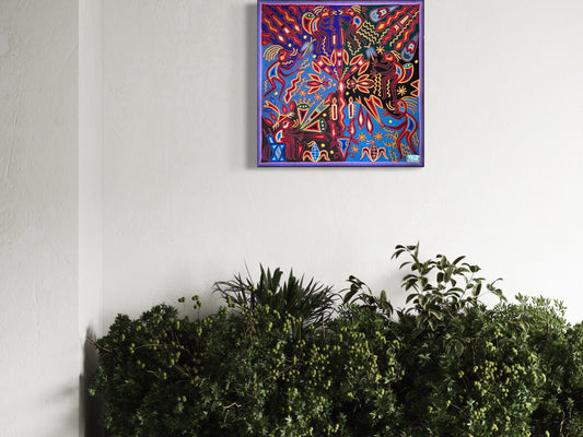 Tableau ou Tableau de Fil 60 X 60 cms