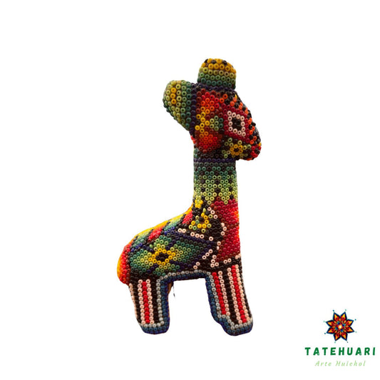 Jirafa - FCH09 - TATEHUARI, arte huichol