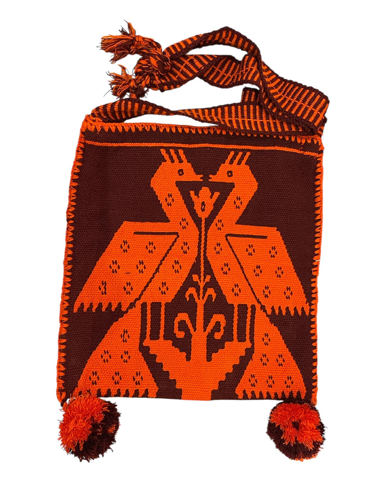 Sac à dos brodé au point de croix MORRHUIMED05