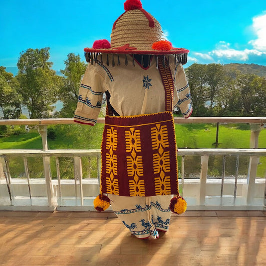 Sac à dos brodé au point de croix MORRHUIMED05