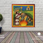 Cuadro de Estambre 303096 - TATEHUARI, arte huichol