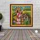 Cuadro de Estambre 303098 - TATEHUARI, arte huichol