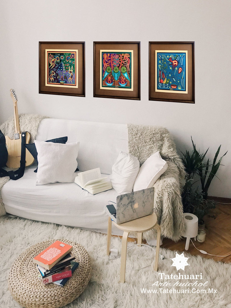 Photo ou Tableau de Fil 40 X 40 cms