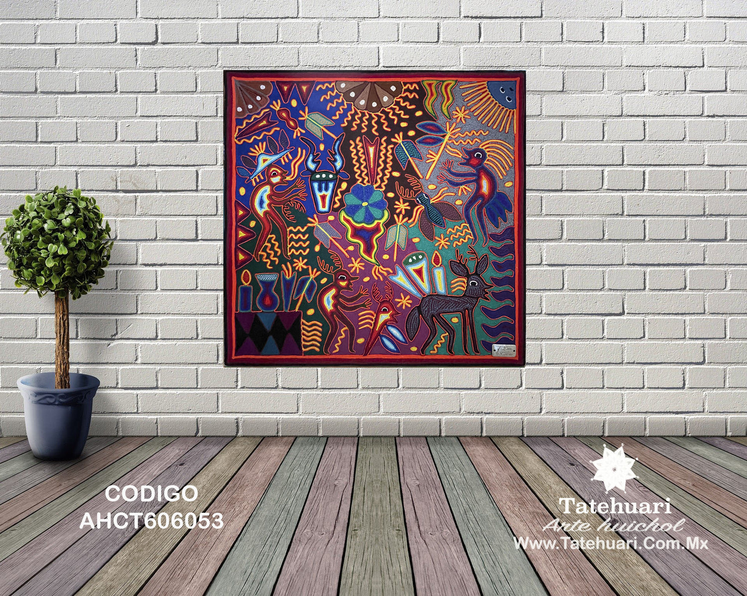 Tableau ou Tableau de Fil 60 X 60 cms