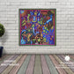 Tableau ou Tableau de Fil 60 X 60 cms