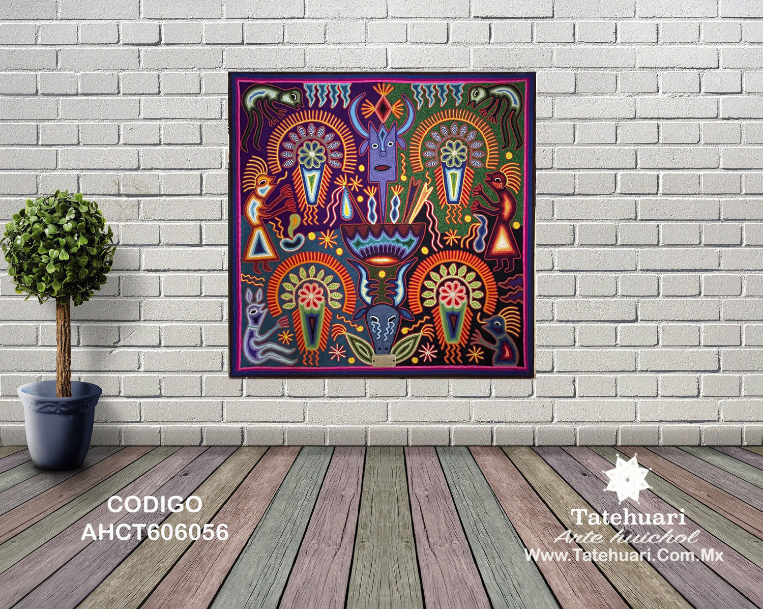Tableau ou Tableau de Fil 60 X 60 cms