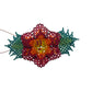 Broche perles Florrojag08