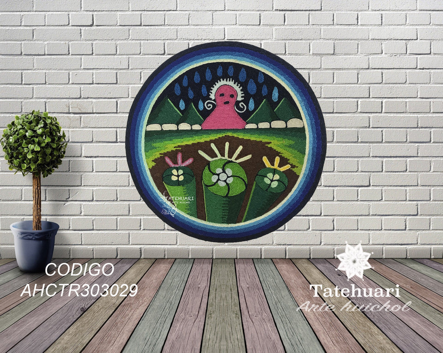 Photo ou Tableau de Fil 30 X 30 cms