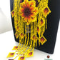 #product_namCollar de Chaquira flores colgantese# - TATEHUARI, arte huichol