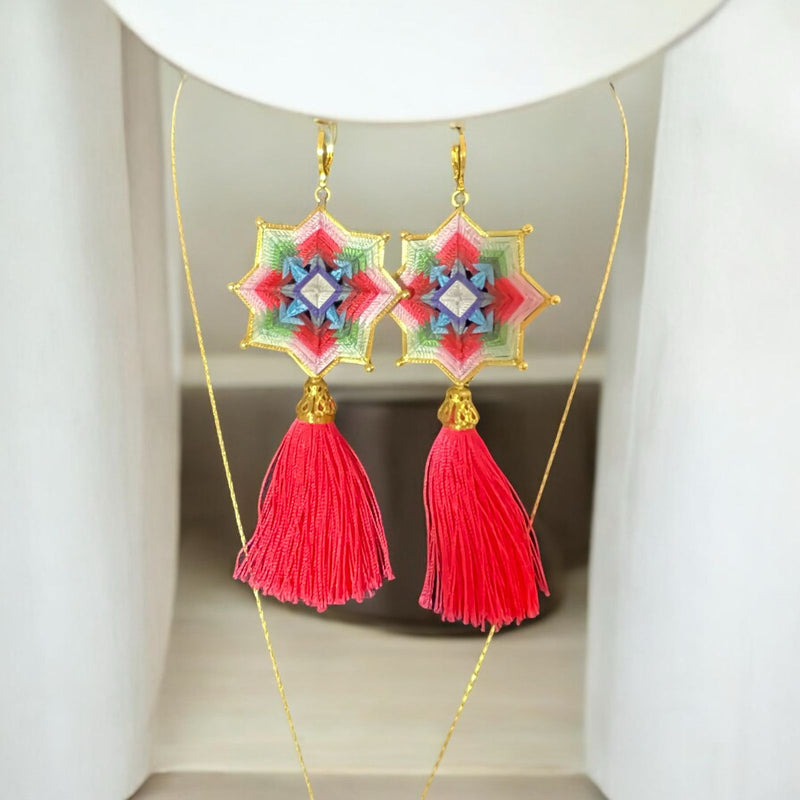 Collar Mandala Rosa