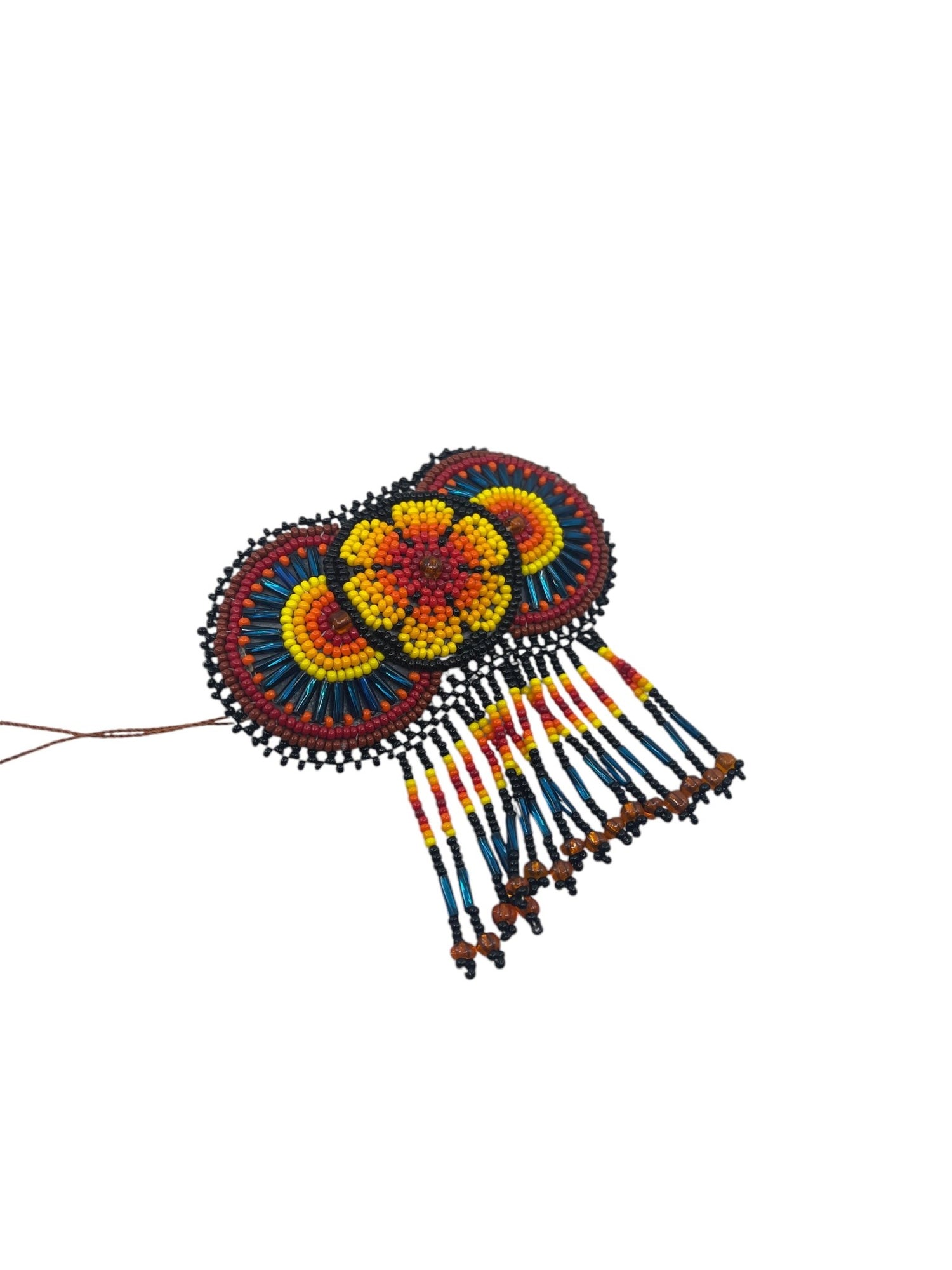 Beaded brooch brocol08