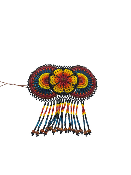 Beaded brooch brocol08