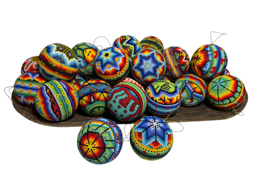 Spheres - Huichol Art