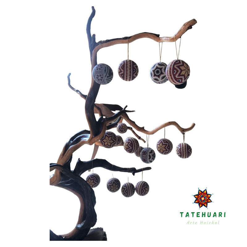 Sphères - Art Huichol