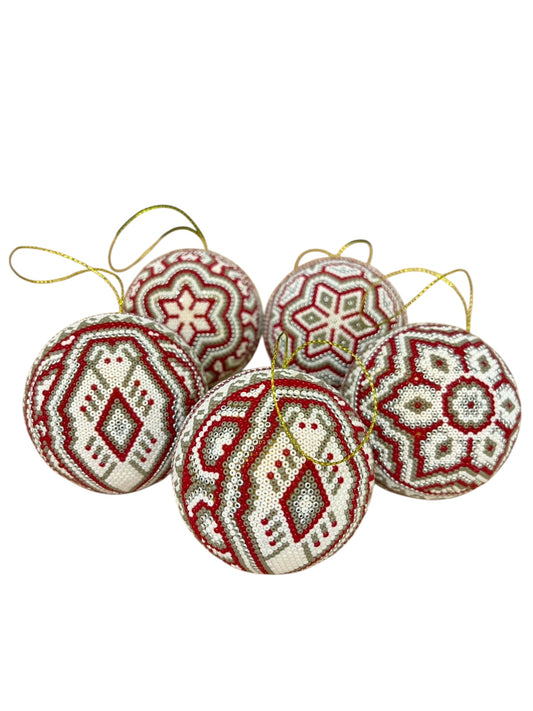 Spheres - Huichol Art