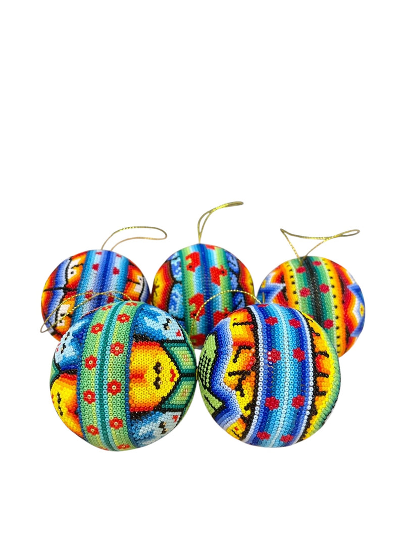 Sphères - Art Huichol