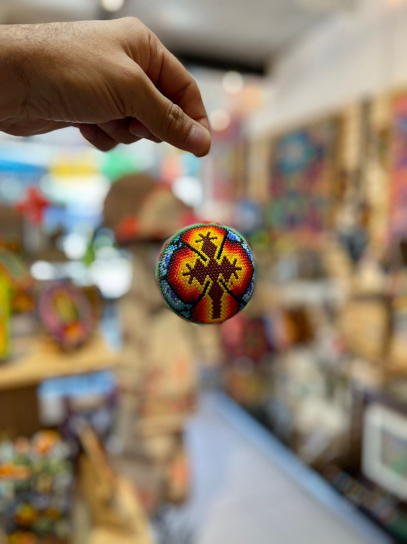 Sphères - Art Huichol