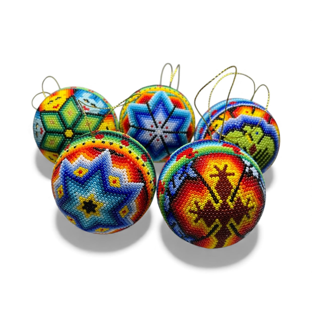 Spheres - Huichol Art