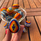Mini Oeufs Chaquira - Art Huichol