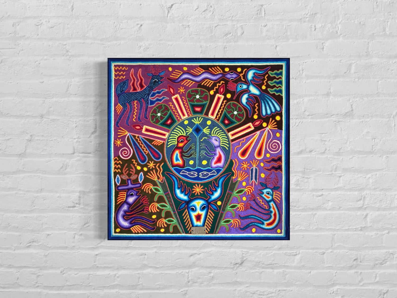 Picture or PAINTING YARN 60 X 60 CMS cms