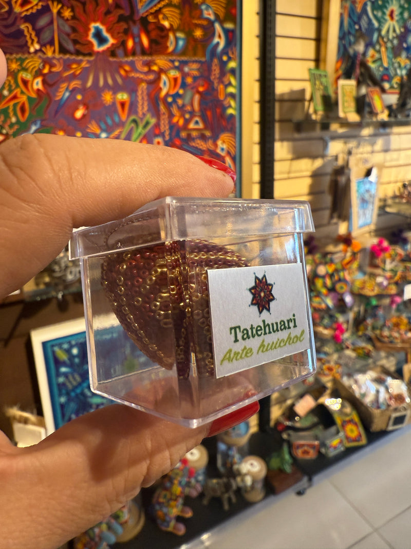 Mini Oeufs Chaquira - Art Huichol