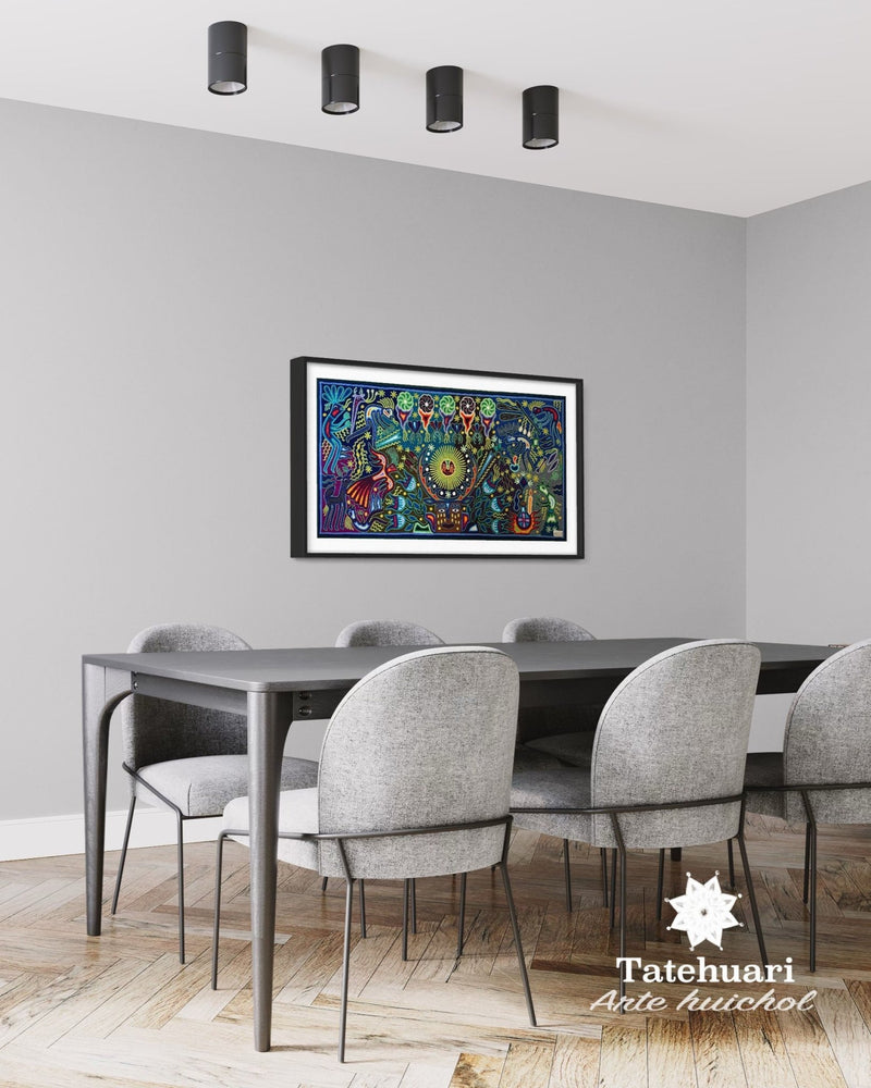 Cuadro o Tabla de Estambre 60 X 120 cms