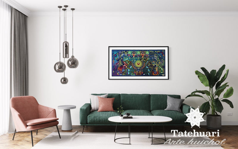 Cuadro o Tabla de Estambre 60 X 120 cms