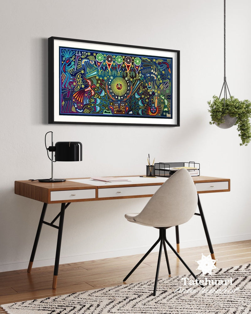Cuadro o Tabla de Estambre 60 X 120 cms
