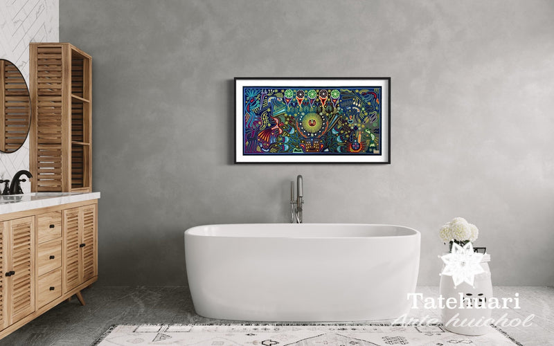 Cuadro o Tabla de Estambre 60 X 120 cms