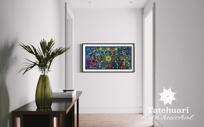Cuadro o Tabla de Estambre 60 X 120 cms