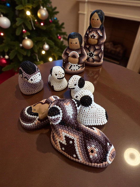 Crèche de Noël de Gray Boy