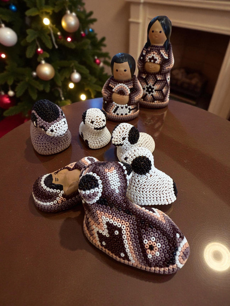 Crèche de Noël de Gray Boy