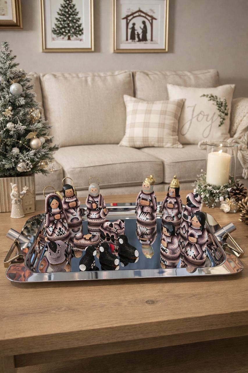 Crèche de Noël de Gray Boy