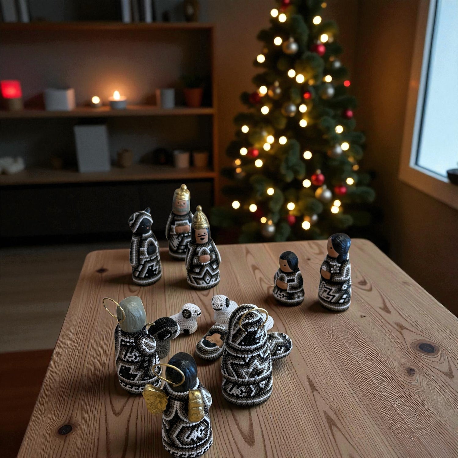 Crèche de Noël de Gray Boy