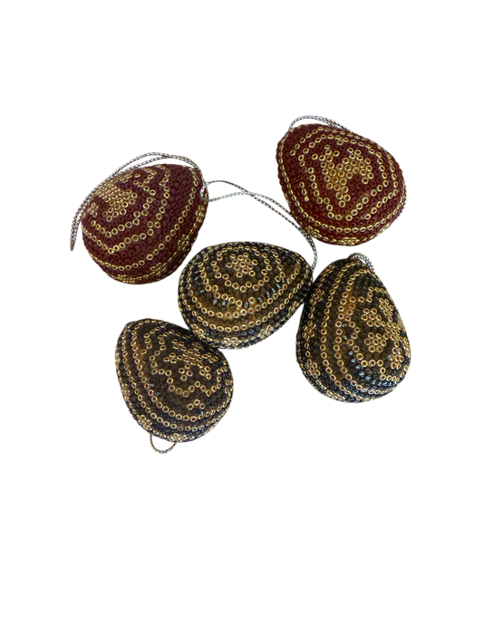 Mini Oeufs Chaquira - Art Huichol